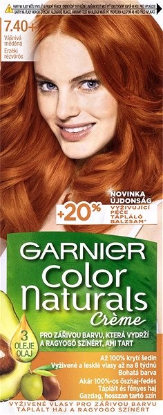 Garnier Color Natural Creme 740 Vášnivá měděná od 82 Kč - Heureka.cz