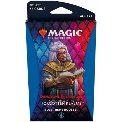 Wizards of the Coast Magic The Gathering: Adventures in the Forgotten Realms Theme Booster Blue – Zbozi.Blesk.cz
