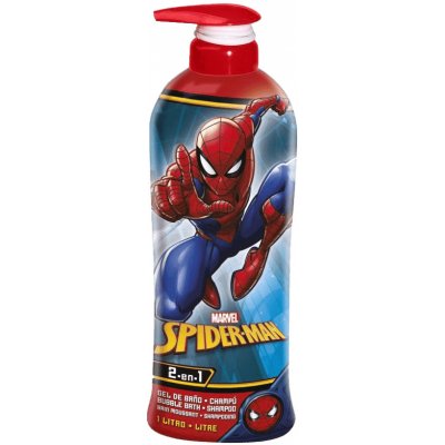 Spiderman 2v1 šampon a pěna do koupele 1 l – Zboží Dáma