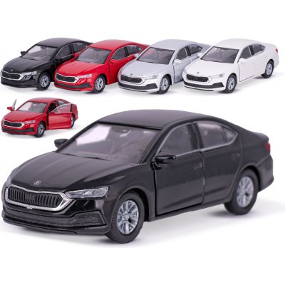 Welly Škoda Octavia IV 12cm kov zpětný chod 4barvy v krabičce – Zbozi.Blesk.cz