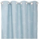 Atmosphera for kids Dětský závěs svítící ve tmě, modrý, 140 x 250 cm modrá – Hledejceny.cz