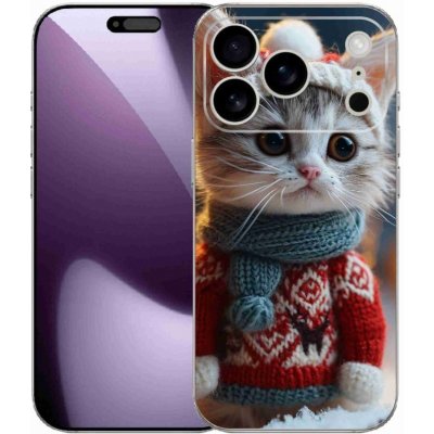 mmCase na iPhone 17 Pro - kotě ve svetru – Zboží Mobilmania