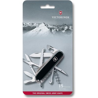 Victorinox Kapesní nůž HUNTSMAN černý v blistru – Hledejceny.cz