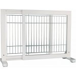 Trixie Posuvná dveřní zábrana bílá 65-108 x 61 x 31 cm – Zboží Dáma