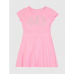 GAP dětské šaty s logem růžová – Zboží Dáma