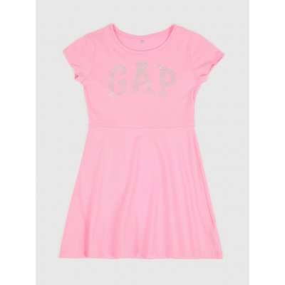 GAP dětské šaty s logem růžová – Zboží Dáma
