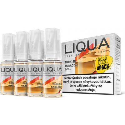 Ritchy Liqua Turkish Tobacco 4-Pack 4 x 10 ml 12 mg