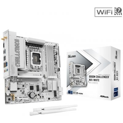 ASRock B860M Challenger WiFi WHITE – Hledejceny.cz