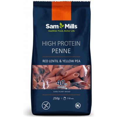 Sam Mills Penne hrách a čočka bezlepkové 250 g – Sleviste.cz
