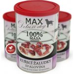 Sokol Falco Max Deluxe Dog Adult kuřecí žaludky svalovina 400 g – Sleviste.cz