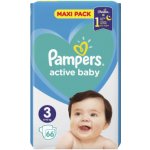 Pampers Active Baby 3 66 ks – Sleviste.cz