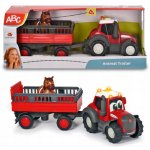 Dickie Traktor Happy Massey Ferguson s přívěsem 30 cm – Hledejceny.cz