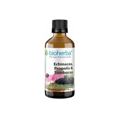 Bioherba Echinacea, propolis a baza čierna tinktúra 50 ml – Hledejceny.cz