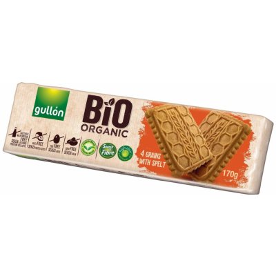 Gullón BIO sušenky se 4 druhy obilovin 170 g