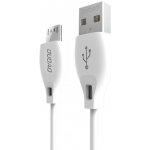 Levné Kryty Datový kabel Dudao L4M 2,4A Micro USB 1m bílý – Zboží Mobilmania