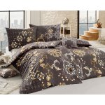 Matějovský povlečení Gold bavlněný satén šedý 140x200 70x90 – Zboží Dáma