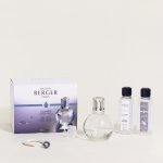 Maison Berger Paris dárková sada: katalytická lampa ESSENTIAL ROUND, náplň bavlněná péče, neutrální náplň – Hledejceny.cz