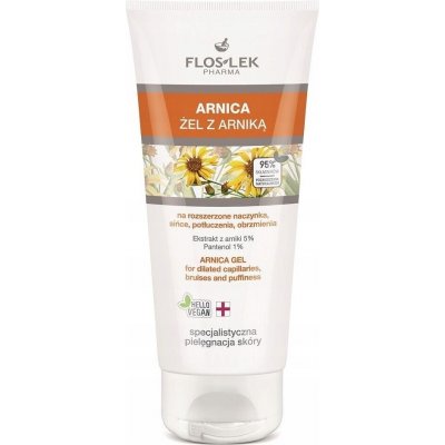 FlosLek Pharma Arnica gel na modřinypohmožděniny a otoky Arnica Extract 5% Panthenol 1% 200 ml – Hledejceny.cz