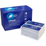 AF Čisticí ubrousky Safepads, s izopropylalkoholem, 138x210 mm, 100 ks – Hledejceny.cz