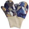 Kojenecká rukavice Esito Palcové rukavice softshell Snowboard šedá