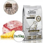 Platinum Adult Iberico & Greens 3 x 5 kg – Hledejceny.cz