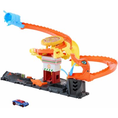 Hot Wheels City Odjíždějící pizza – Útok kobry Sada HTN81 – Sleviste.cz