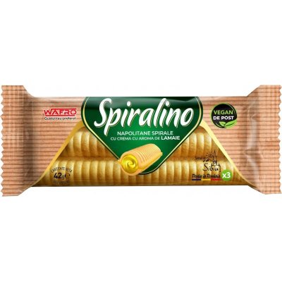 Spiralino vlnky s citronovým krémem 42 g – Zboží Dáma