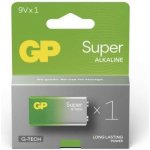GP Super Alkaline 9V 1ks 0301604AETA-B1 – Zboží Živě