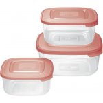 Tontarelli 3ks čtverec červená 9040637551K20 – Zboží Dáma