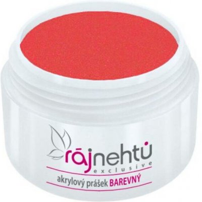 Ráj nehtů Akrylový prášek Classic Red 5 g – Sleviste.cz