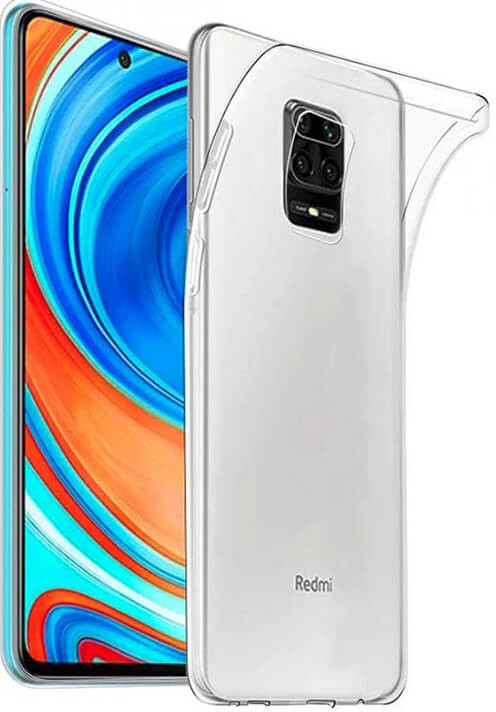 Pouzdro SES Silikonové Xiaomi Redmi Note 9 Pro - čiré