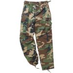 Kalhoty Mil-tec US BDU Ranger woodland – Hledejceny.cz