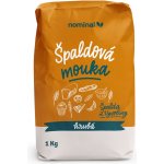 NOMINAL Špaldová mouka hrubá 1 kg – Zboží Dáma