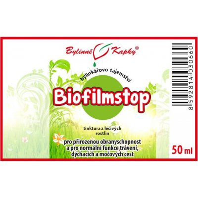 Bylinné Kapky Biofilmstop tinktura 50 ml – Hledejceny.cz