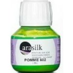 Darwi Barva na hedvábí Arasilk 50 ml 602 Apple Green – Zboží Dáma