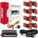AMiO Sada parkovací asistent Bzučák 8 senzorů černá vnitřní 16,5mm – Zboží Mobilmania