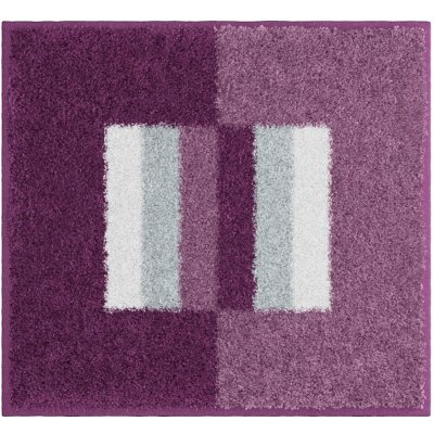 LineaDue Capricio lila s výřezem pro WC 55x60 cm – Zboží Mobilmania