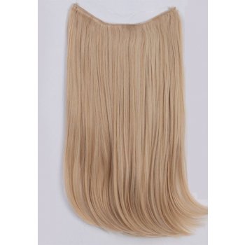 Vlasové příčesky HALO 40 cm - medová blond