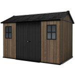 Keter Apex 7,5 x 11 Walnut, s podlahou, 612045 – Zboží Dáma