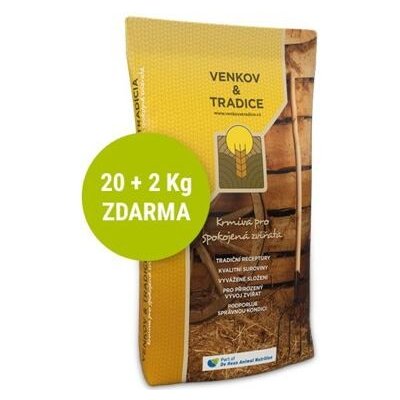 Venkov a tradice Brojler výkrm granule 20 Kg – Zbozi.Blesk.cz