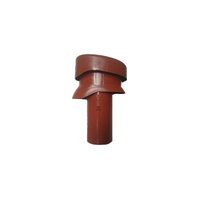 Terran větrací komínek krátký cihlově červený 110mm/20cm – Hledejceny.cz