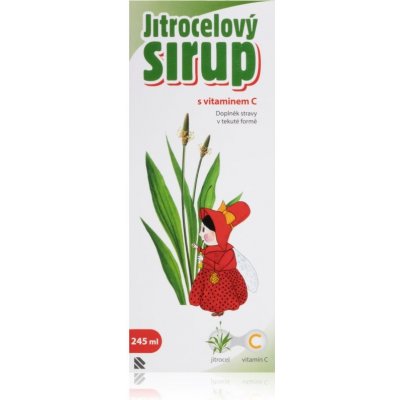 Herbacos Jitrocelový sirup s vitamínem C sirup pro podporu zdraví dýchacích cest 245 ml