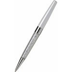 ART Crystella Kuličkové pero SWAROVSKI® Crystals krémově bílá bílé krystaly ve spodní části pera ART CRYSTELLA® 93669 – Zboží Živě