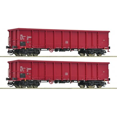 Roco Sada 2 ks otevřených nákladních vagónů ČSD 66680015 – Zboží Dáma