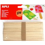 Apli Nanuková dřívka 114 x 10 x 2 mm mix barev 50 ks – Zboží Dáma