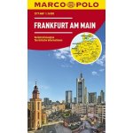 Marco Polo/MAIRS vydavatelství plán Frankfurt am Main 1:16 t. laminovaný