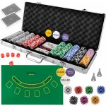 Malatec 23529 Poker set 500 žetonů HQ – Zboží Dáma