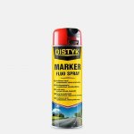 Den Braven Značkovací sprej – Marker fluo červená 500ml DISTYK – HobbyKompas.cz