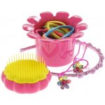 Tangle Teezer Flower Princess Pink dětský kartáč na vlasy – Sleviste.cz