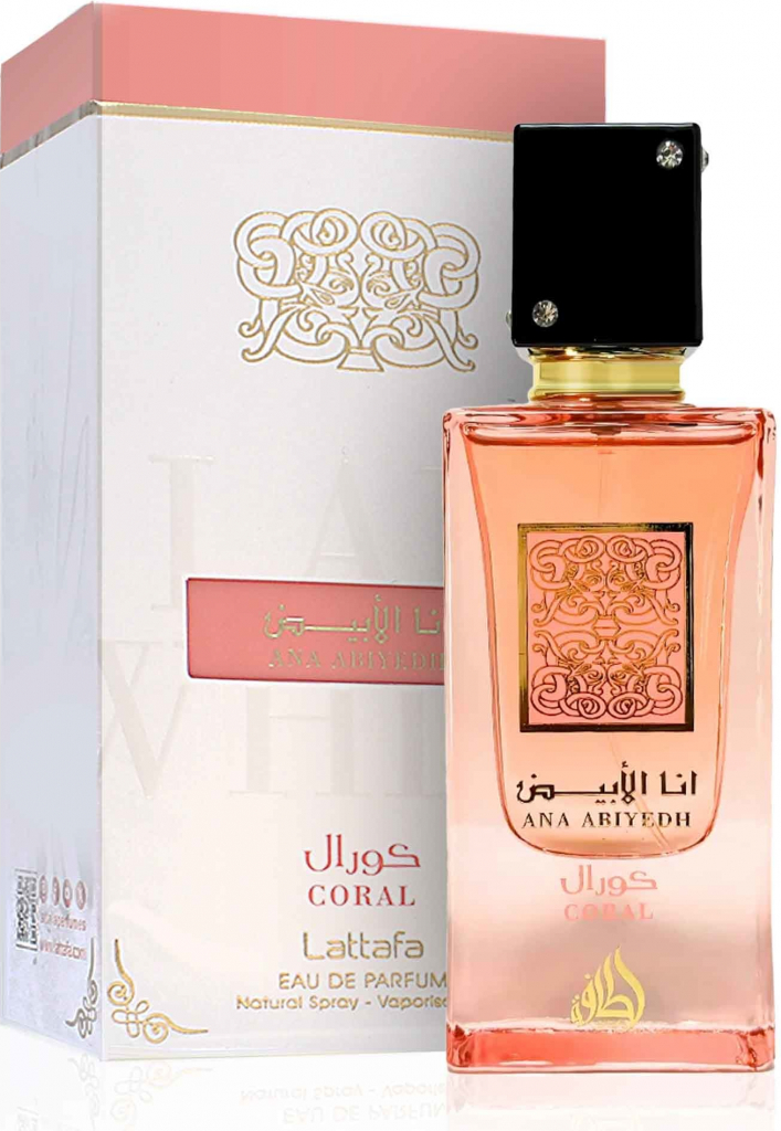 Lattafa Ana Abiyedh Coral parfémovaná voda dámská 60 ml